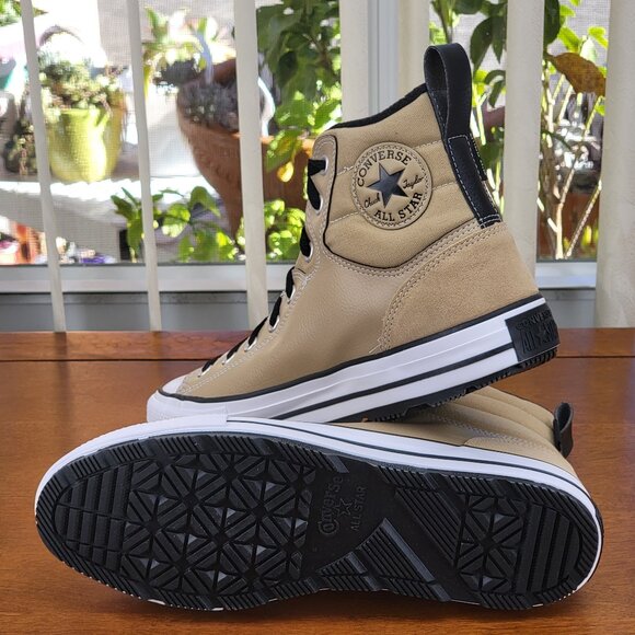 Converse Men's CTAS Berkshire Boot Hi A04475C Nomad Khaki/Black/White Size 9 - Picture 6 of 12